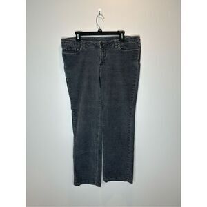 Patagonia Washed Black Corduroy Pants Size 12